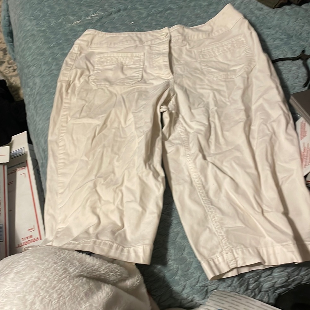 White shorts